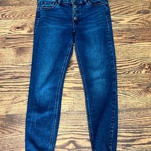 Rock Star skinny crop old navy jeans